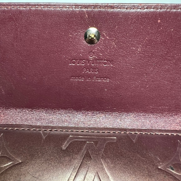 LOUIS VUITTON Monogram Vernis Elise Wallet - Picture 3 of 10